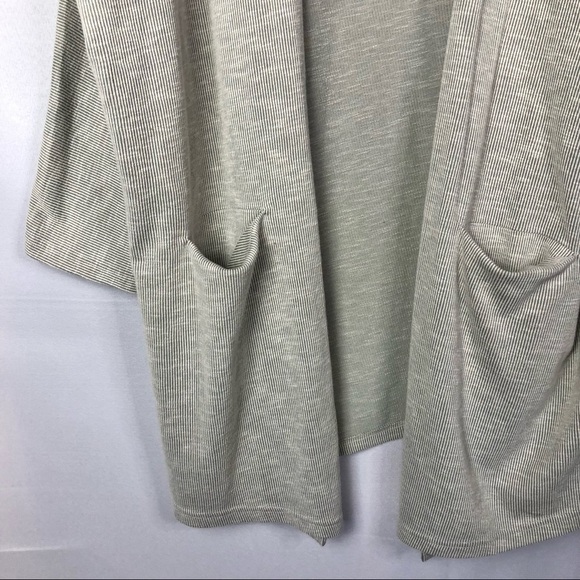 Anthropologie DONNI One Size Ribbed Cardigan Sweater Coat with Pockets OSFA - Picture 6 of 8